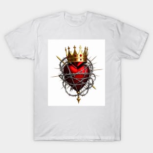 King's heart cloistered in the arrogance of power T-Shirt